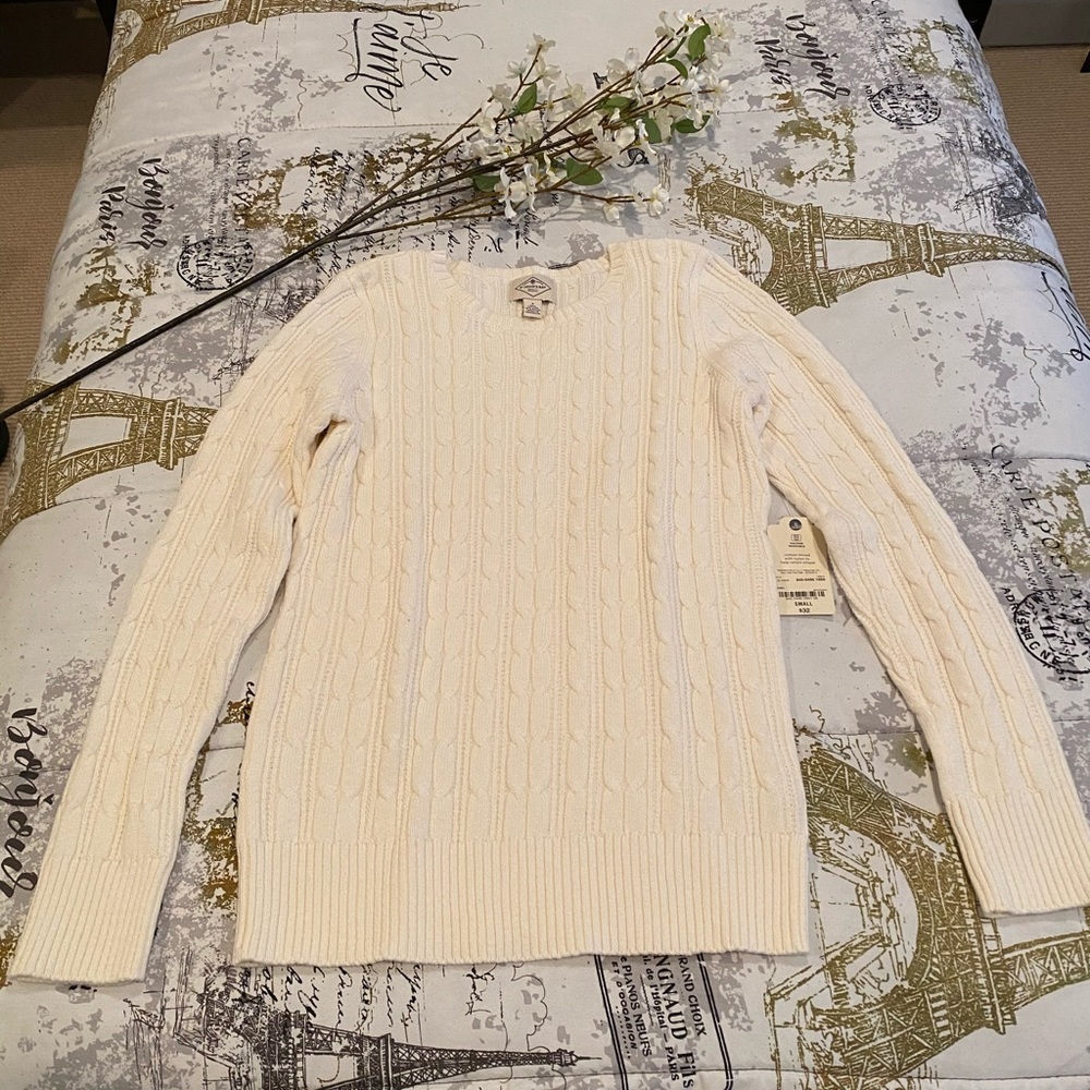 Classic Cable Sweater - Picture 2 of 3